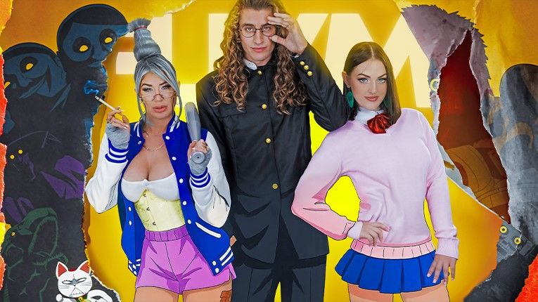 [BadMilfs] Lucy Lotus, Lolly Dames – Daandodan: My Boyfriend Is Possessed, Let’s Fuck the Ghosts Out of Him!